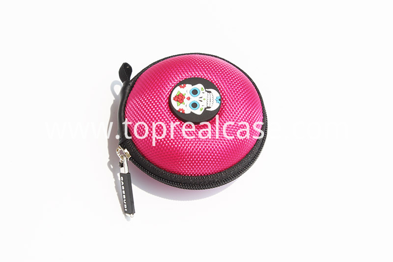 round earphone case round earphone case